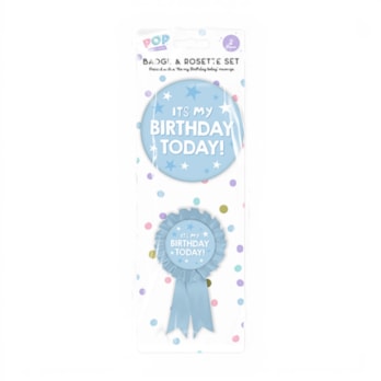 Wholesale Pastel Birthday Party Badge Set 2pcs | Wholesale Direct Wholesale Pastel Birthday Party Badge Set 2pcs | Wholesale Direct