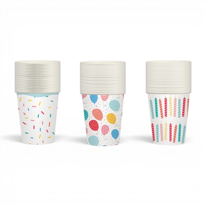 Wholesale Printed Paper Cups 20pk | Wholesale Direct