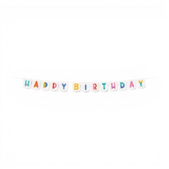 Wholesale Happy Birthday Bunting 3M | Wholesale Direct