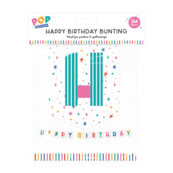 Wholesale Happy Birthday Bunting 3M | Wholesale Direct Wholesale Happy Birthday Bunting 3M | Wholesale Direct