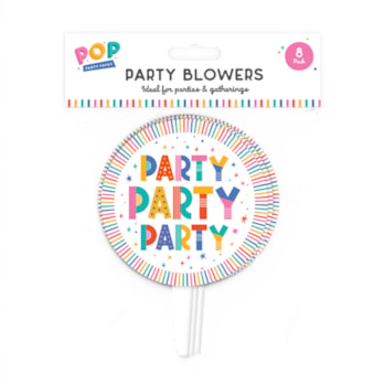 Wholesale Party Blowers 8pk | Wholesale Direct Wholesale Party Blowers 8pk | Wholesale Direct