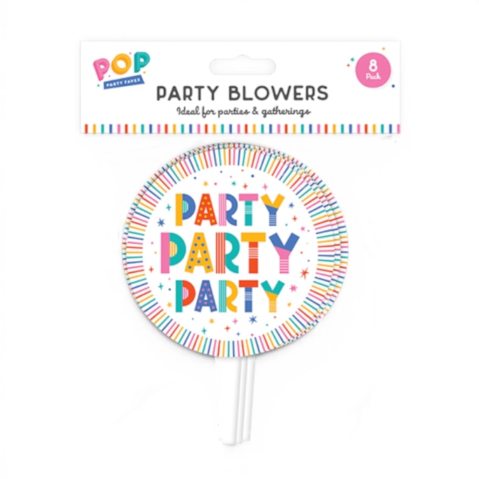 Wholesale Party Blowers 8pk | Wholesale Direct Wholesale Party Blowers 8pk | Wholesale Direct