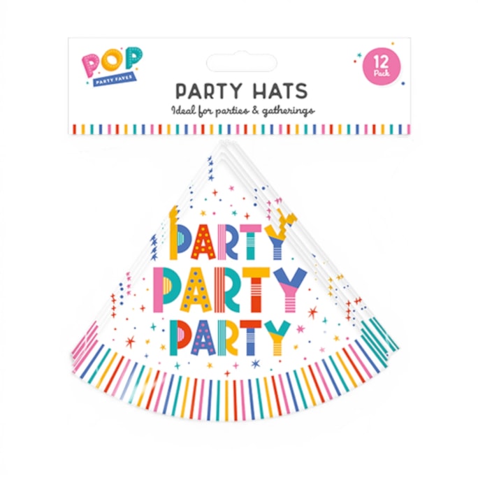 Wholesale Party Hats 12pk | Wholesale Direct