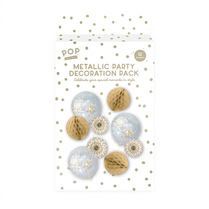 Wholesale Metallic Party Decoration Pack CDU | Wholesale Direct