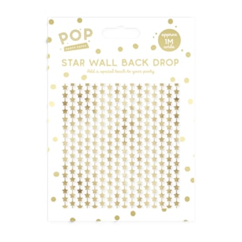 Wholesale Metallic Star Wall Back Drop | Wholesale Direct