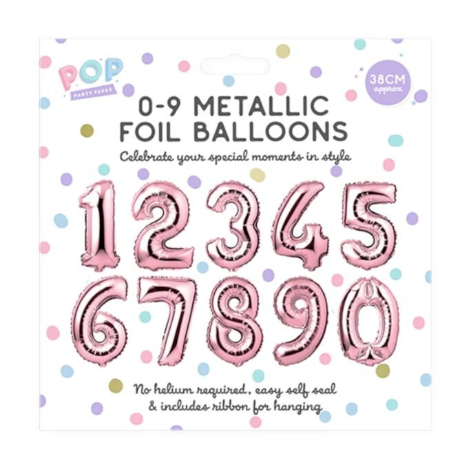Wholesale 0-9 Pastel Foil Balloons | Wholesale Direct Wholesale 0-9 Pastel Foil Balloons | Wholesale Direct