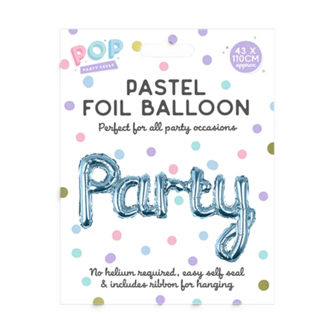 Wholesale Party Pastel Foil Balloon | Wholesale Direct