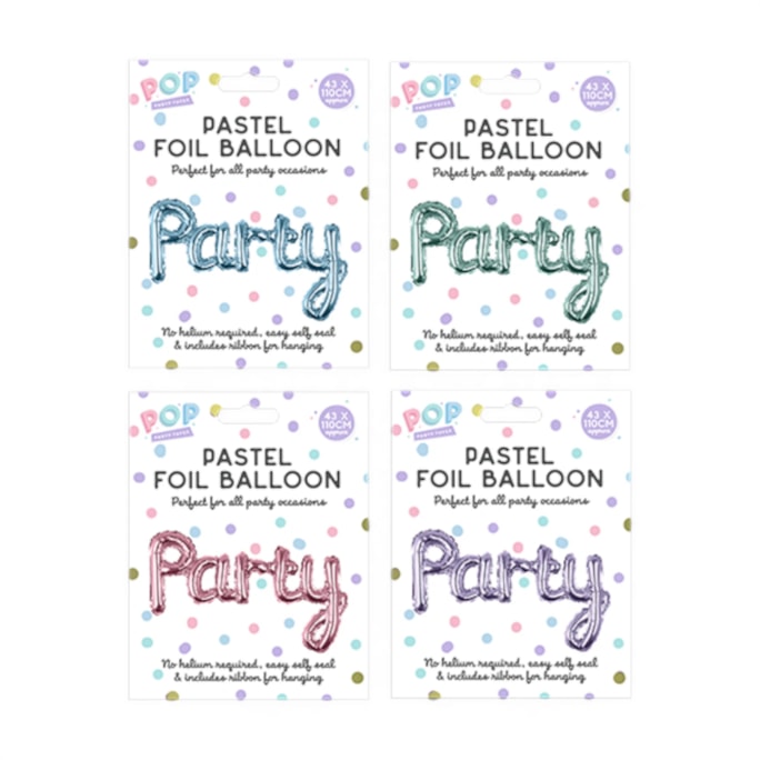 Wholesale Party Pastel Foil Balloon | Wholesale Direct