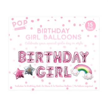 Wholesale Birthday Girl Balloon Pack | Wholesale Direct
