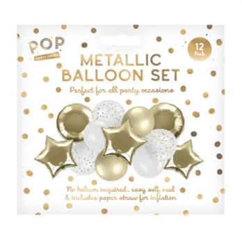 Wholesale Metallic Balloon Set 12pk | Wholesale Direct Wholesale Metallic Balloon Set 12pk | Wholesale Direct