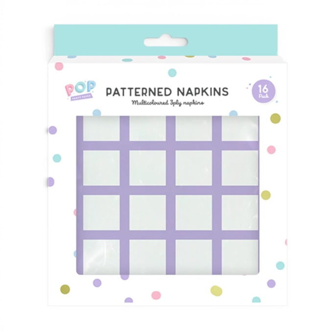 Wholesale Patterned Napkins 16pk | Wholesale Direct Wholesale Patterned Napkins 16pk | Wholesale Direct