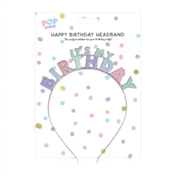 Wholesale Pastel Happy Birthday Headband | Wholesale Direct