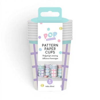 Wholesale Patterned Paper Cups 8pk | Wholesale Direct Wholesale Patterned Paper Cups 8pk | Wholesale Direct