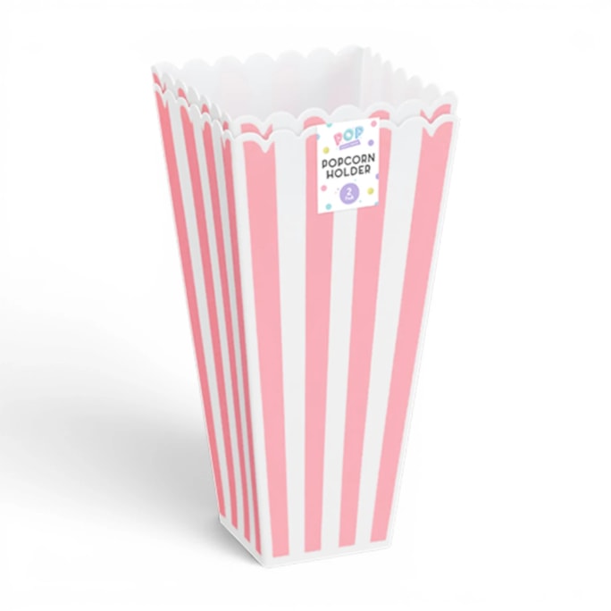 Wholesale Small Pastel Popcorn Holder 2pk | Wholesale Direct