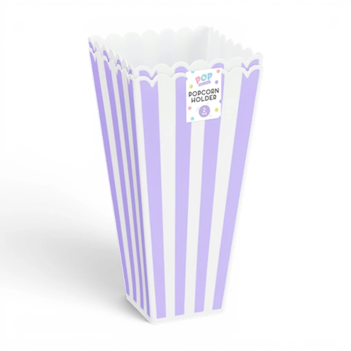 Wholesale Small Pastel Popcorn Holder 2pk | Wholesale Direct