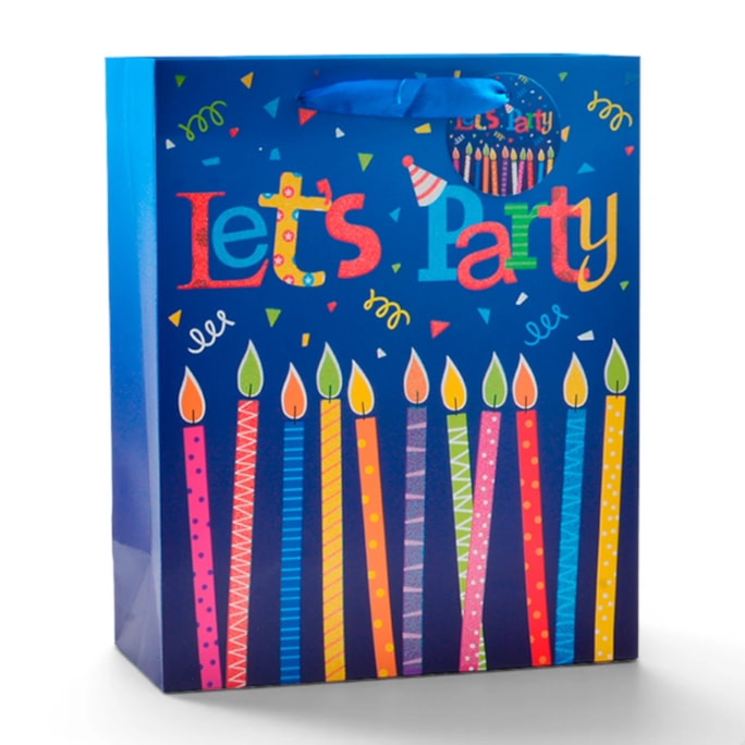 Wholesale Childrens Foiled Large Gift Bag 30x42x12cm | Wholesale Direct