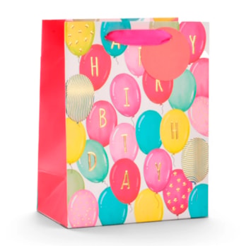 Wholesale Girls Foiled Embossed Happy Birthday Medium Gift Bag 26x32x12cm | Wholesale Direct Wholesale Girls Foiled Embossed Happy Birthday Medium Gift Bag 26x32x12cm | Wholesale Direct