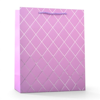 Wholesale Pastel Foiled Medium Gift Bag 26x32x12cm | Wholesale Direct