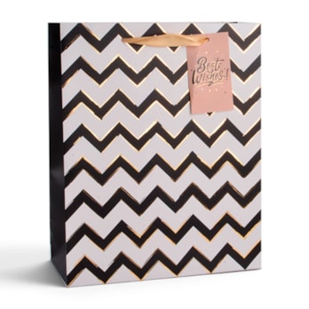 Wholesale Patterned Foil Medium Gift Bag 26x32x12cm | Wholesale Direct