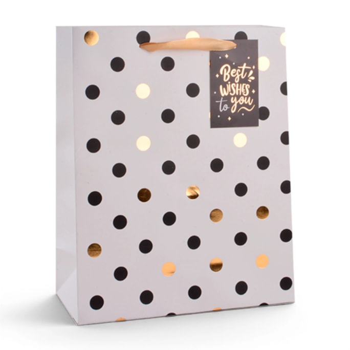 Wholesale Patterned Foil Medium Gift Bag 26x32x12cm | Wholesale Direct