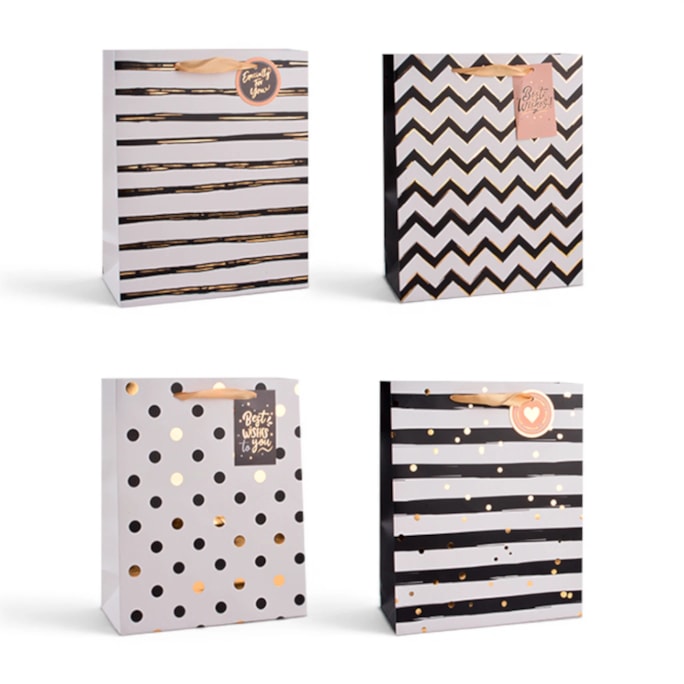 Wholesale Patterned Foil Large Gift Bag 30x42x12cm | Wholesale Direct