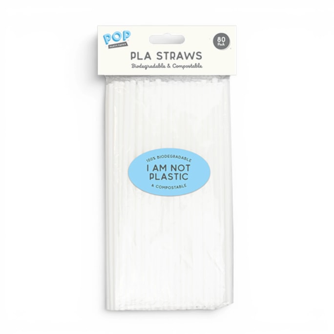Wholesale Biodegradable PLA Straws 80pk | Wholesale Direct Wholesale Biodegradable PLA Straws 80pk | Wholesale Direct