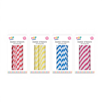 Wholesale Paper Straws Bright 50pk | Wholesale Direct Wholesale Paper Straws Bright 50pk | Wholesale Direct