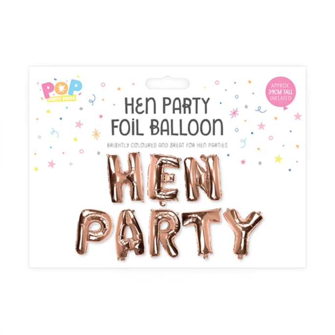Wholesale Hen Party Foil Balloon | Wholesale Direct