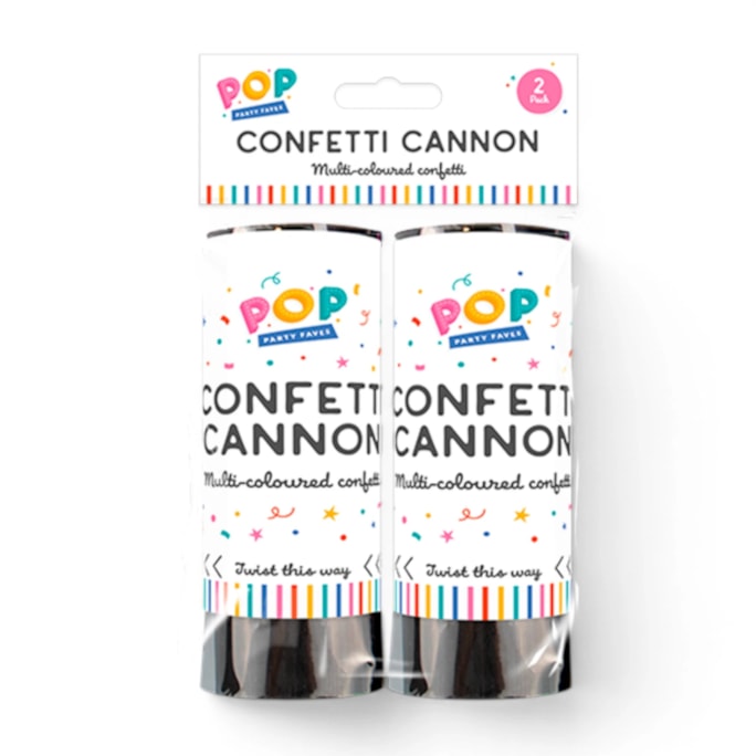 Wholesale Large Confetti Cannons 2pk | Wholesale Direct