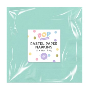 Wholesale Pastel Paper Napkins 30pk | Wholesale Direct
