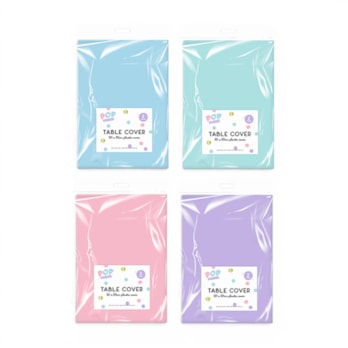 Wholesale Pastel Plastic Table Cloths 2pk | Wholesale Direct