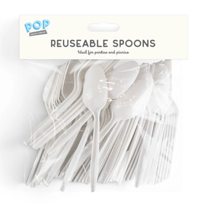 Wholesale Plastic Spoons 50pk | Wholesale Direct