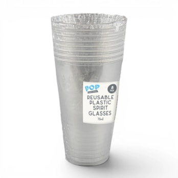 Wholesale Plastic Spirit Glasses 8pk | Wholesale Direct Wholesale Plastic Spirit Glasses 8pk | Wholesale Direct