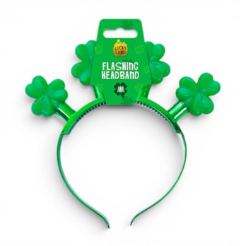 Wholesale St. Patrick's Day LED Flashing Headband | Wholesale Direct