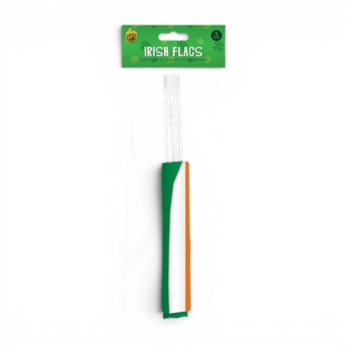 Wholesale Irish Plastic Flags 5 Pack | Wholesale Direct