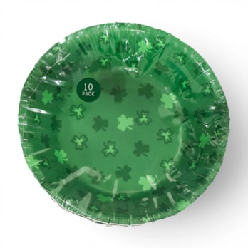 Wholesale St. Patrick's Day Paper Plates 22.5cm 10pk | Wholesale Direct