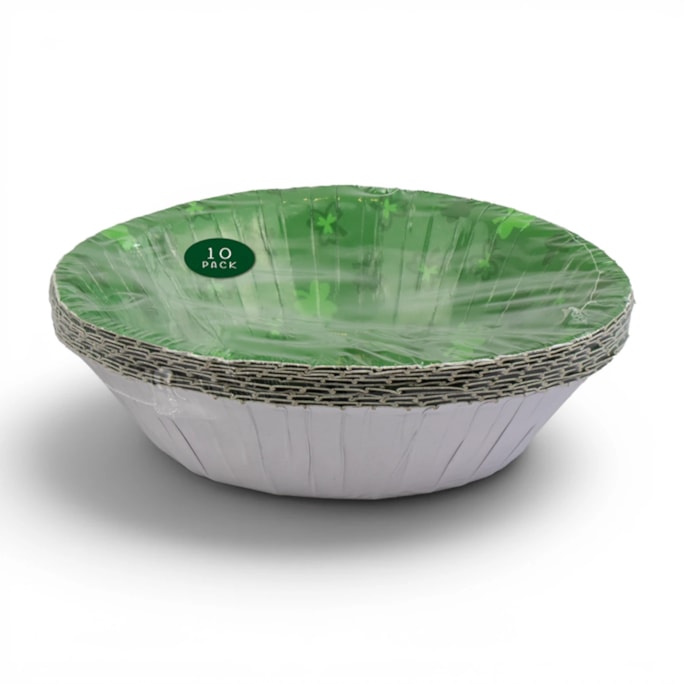 Wholesale St. Patrick's Day Paper Bowls 16.5cm 10pk | Wholesale Direct