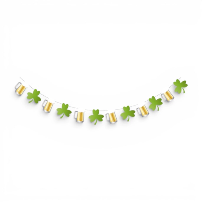 Wholesale St. Patrick's Day Foil Banner 3.65m | Wholesale Direct