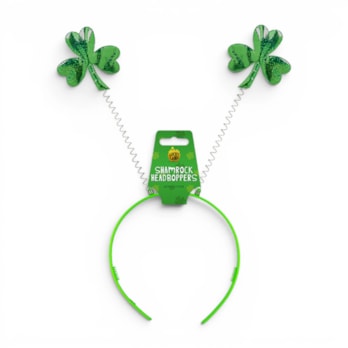 Wholesale St. Patrick's Day Shamrock Head Boppers | Wholesale Direct Wholesale St. Patrick's Day Shamrock Head Boppers | Wholesale Direct