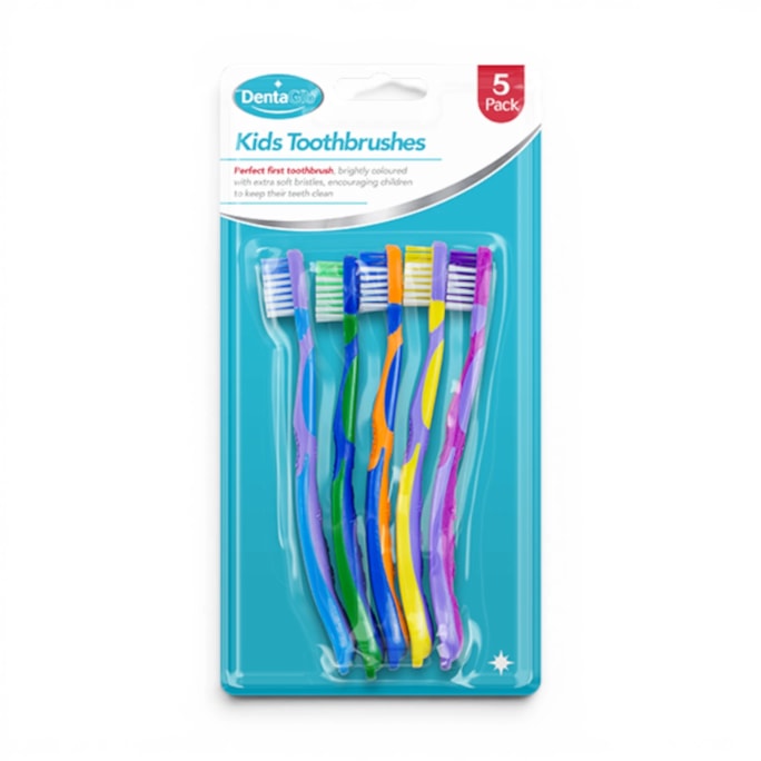 Wholesale Childrens Toothbrushes 5pk | Wholesale Direct