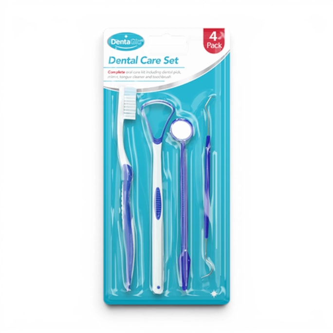 Wholesale Dental Care Kit - 4 Piece | Wholesale Direct Wholesale Dental Care Kit - 4 Piece | Wholesale Direct