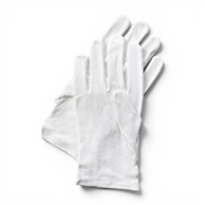 Wholesale White Cotton Gloves 2pk | Wholesale Direct