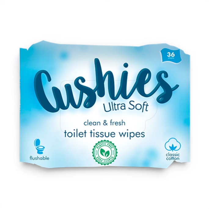 Wholesale Classic Toilet Wipes 36pk CDU - Plastic Free | Wholesale Direct