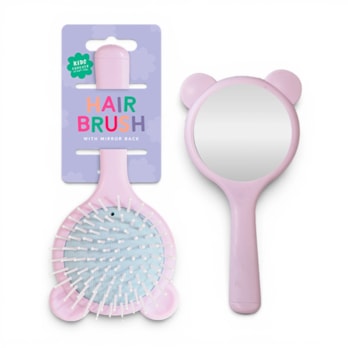 Wholesale Animal Shaped Hairbrush with Mirror 16.5cm | Wholesale Direct