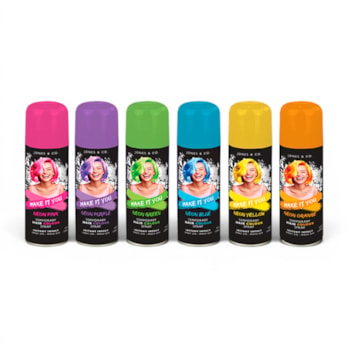 Wholesale Neon Coloured Hairspray CDU | Wholesale Direct Wholesale Neon Coloured Hairspray CDU | Wholesale Direct