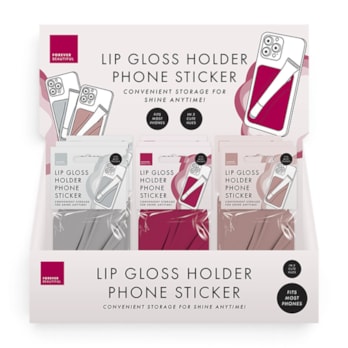 Wholesale Lip Gloss Phone Holder Sticker CDU | Wholesale Direct Wholesale Lip Gloss Phone Holder Sticker CDU | Wholesale Direct