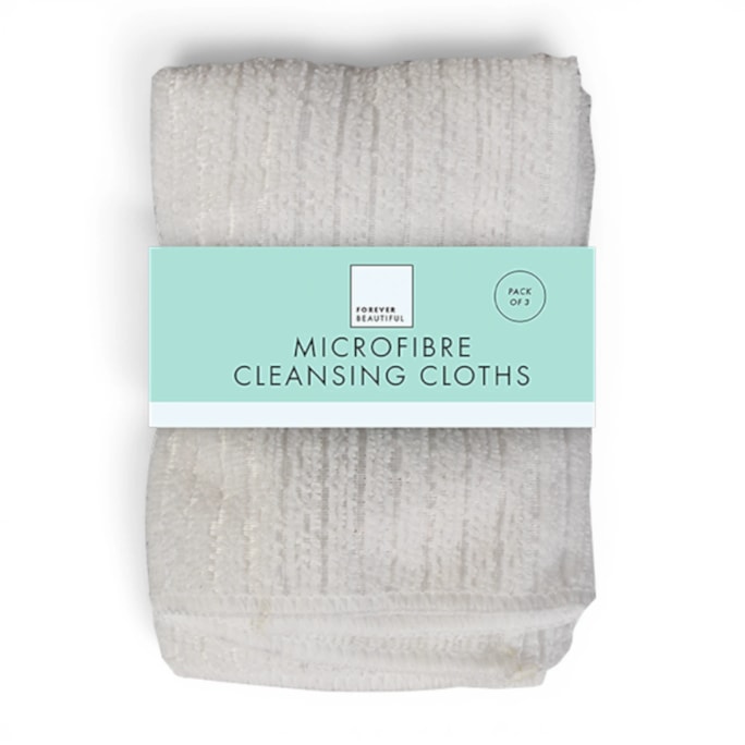 Wholesale Microfibre Face Cloths 3pk | Wholesale Direct