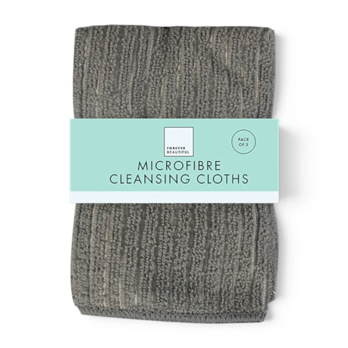 Wholesale Microfibre Face Cloths 3pk | Wholesale Direct