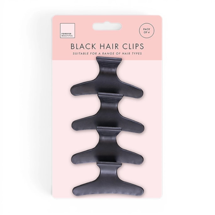 Wholesale Hair Clips 4pk | Wholesale Direct