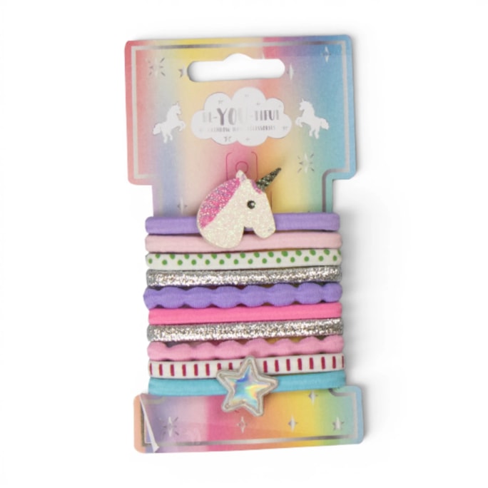 Wholesale Kids Pastel Rainbow Hair Accessories With FSDU | Wholesale Direct